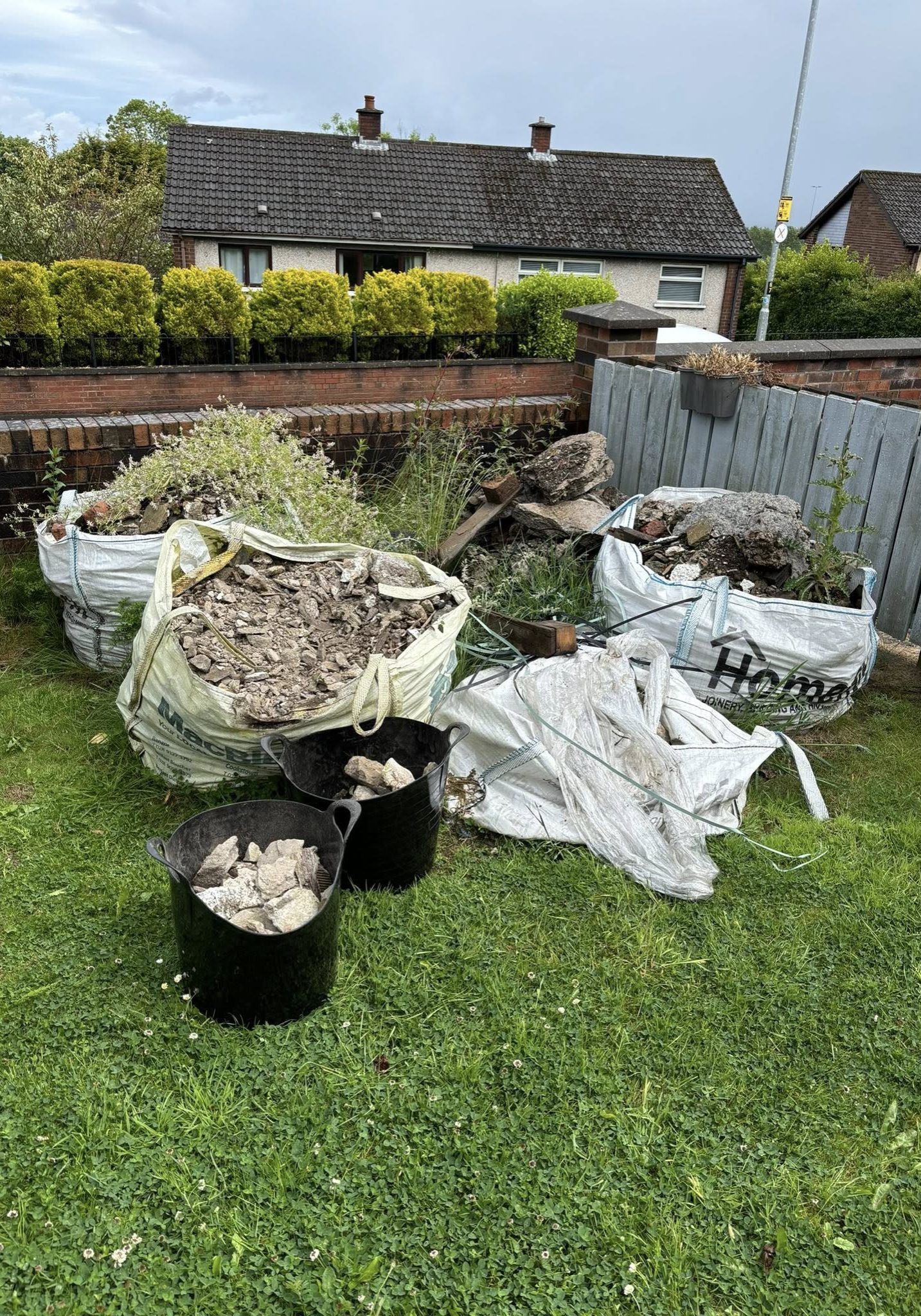 Garden clearance in Newtownabbey